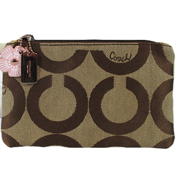 COACH ZIP MAKE-UP BAG - Picture 2 of 12